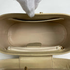 Gucci Ladylock Handbag Vanity Bag Vintage Leather — view 9