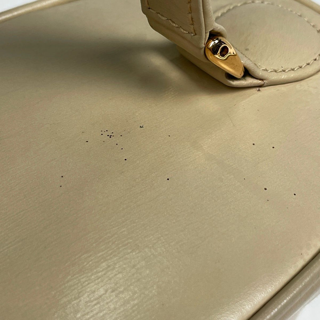 Gucci Ladylock Handbag Vanity Bag Vintage Leather — view 5