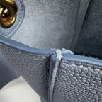 Celine Sangle Bucket Small Shoulder Bag Leather Light Blue — view 6