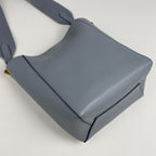 Celine Sangle Bucket Small Shoulder Bag Leather Light Blue — view 2