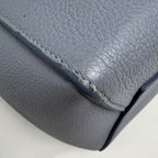 Celine Sangle Bucket Small Shoulder Bag Leather Light Blue — view 4