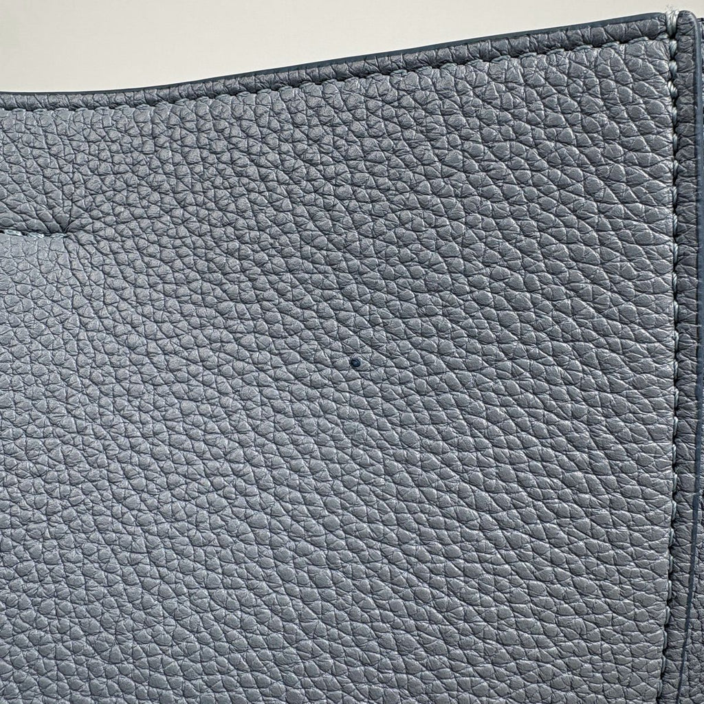Celine Sangle Bucket Small Shoulder Bag Leather Light Blue — view 5