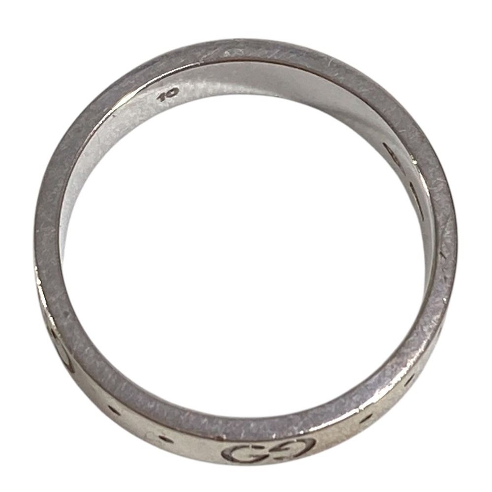 Gucci Ring GG Logo Icon Silver — view 2