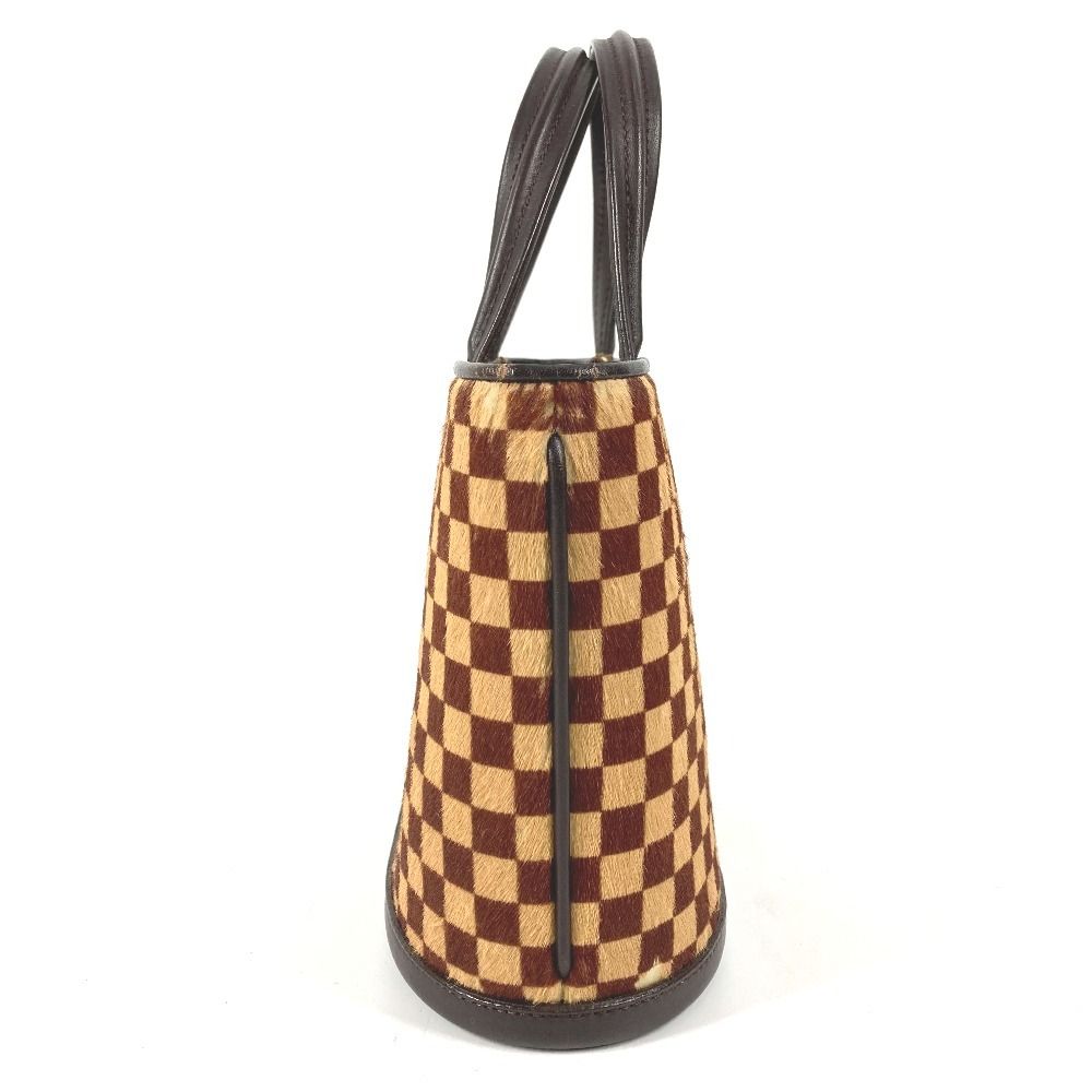 Louis Vuitton Handbag Impala Calf Hair Leather Beige Brown — view 4