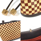 Louis Vuitton Handbag Impala Calf Hair Leather Beige Brown — view 8