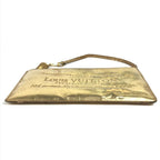 Louis Vuitton Handbag Pochette Plat Leather Gold — view 5