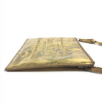 Louis Vuitton Handbag Pochette Plat Leather Gold — view 3