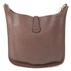Hermes Shoulder Bag Evelyne 1 GM Togo Cacao Brown — view 2