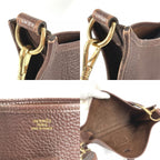 Hermes Shoulder Bag Evelyne 1 GM Togo Cacao Brown — view 8