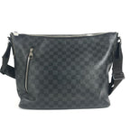 Louis Vuitton Shoulder Bag Mick MM Damier Graphite Canvas Black — view 2