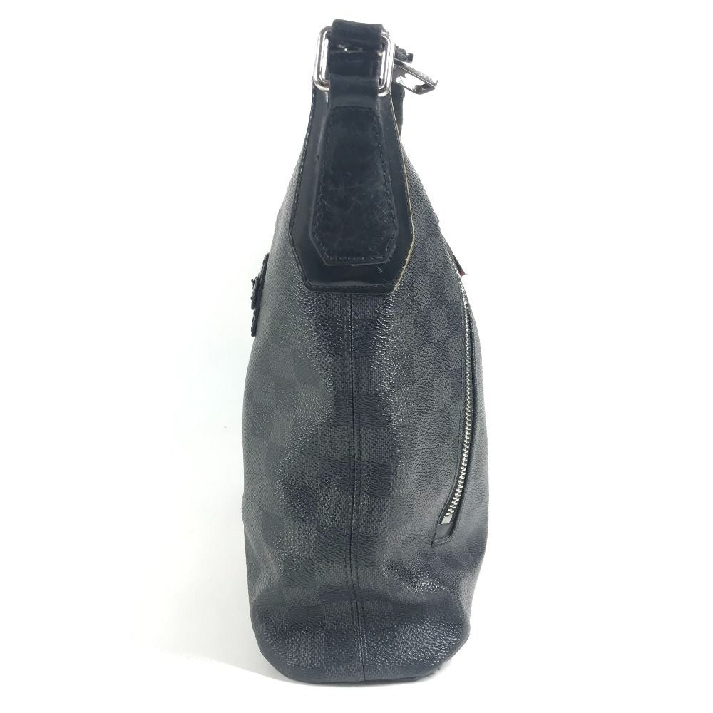 Louis Vuitton Shoulder Bag Mick MM Damier Graphite Canvas Black — view 4