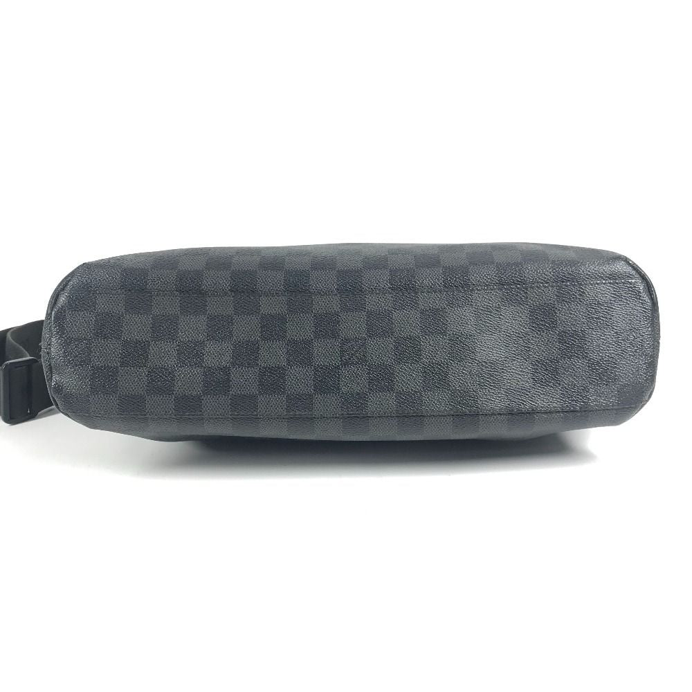 Louis Vuitton Shoulder Bag Mick MM Damier Graphite Canvas Black — view 5