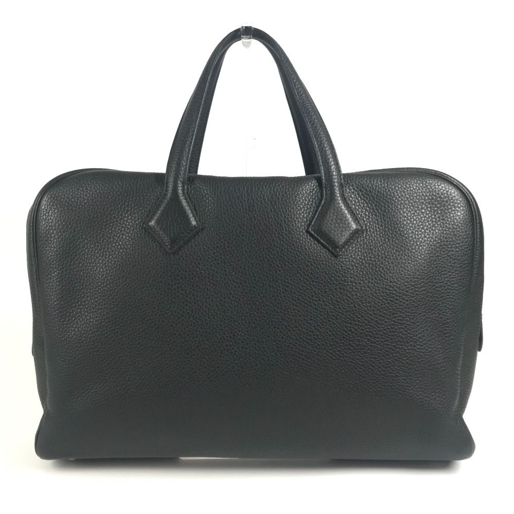 Hermes Business Bag Victoria 40 Taurillon Clemence Black — view 2