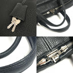 Hermes Business Bag Victoria 40 Taurillon Clemence Black — view 8