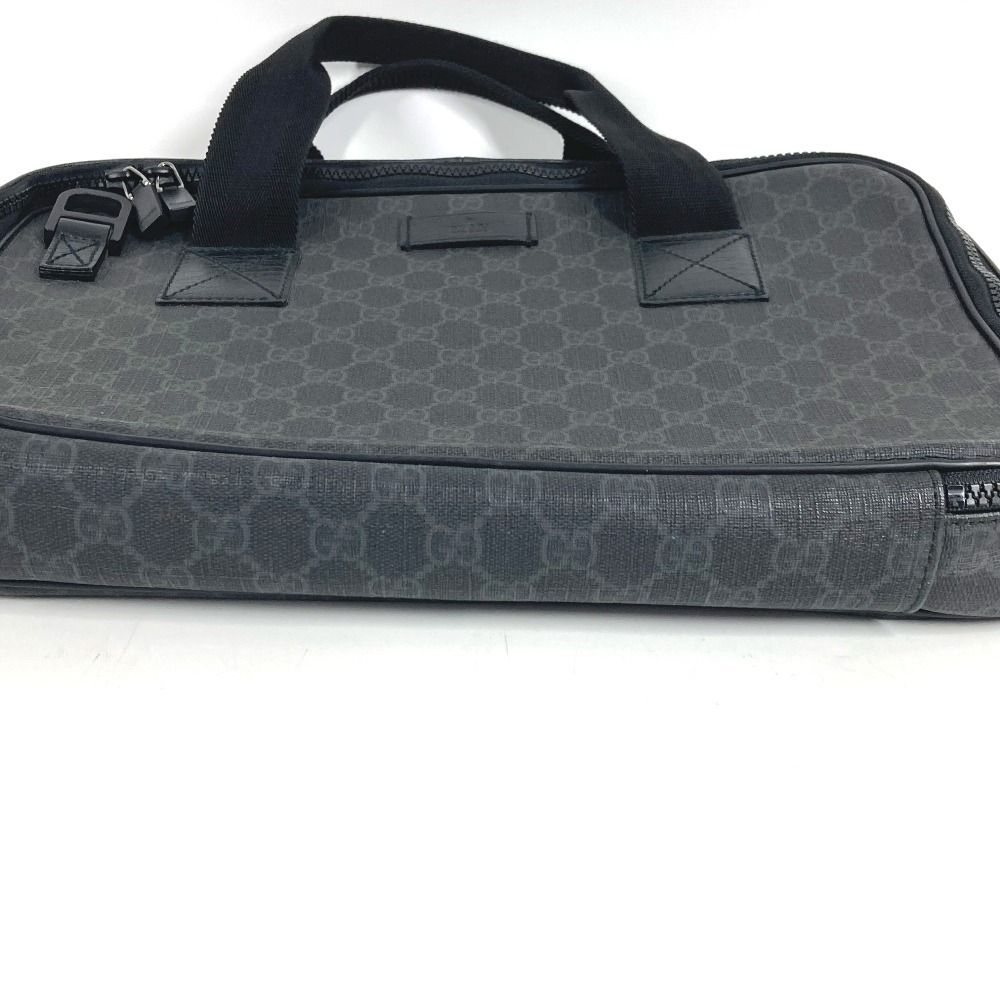 Gucci Handbag GG Supreme Logo Canvas Black — view 4