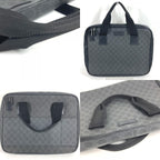 Gucci Handbag GG Supreme Logo Canvas Black — view 8