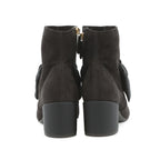 Chanel Short Boots Camellia CC Logo Suede 37C — view 3