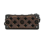 Louis Vuitton Shoulder Bag Monogram Tufting Mini Soft Trunk Black Noir — view 3