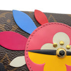 Louis Vuitton Chain Wallet Monogram Pochette Felicity la Bree Bird Pink Multicolor — view 7