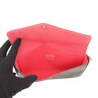 Louis Vuitton Chain Wallet Monogram Pochette Felicity la Bree Bird Pink Multicolor — view 6