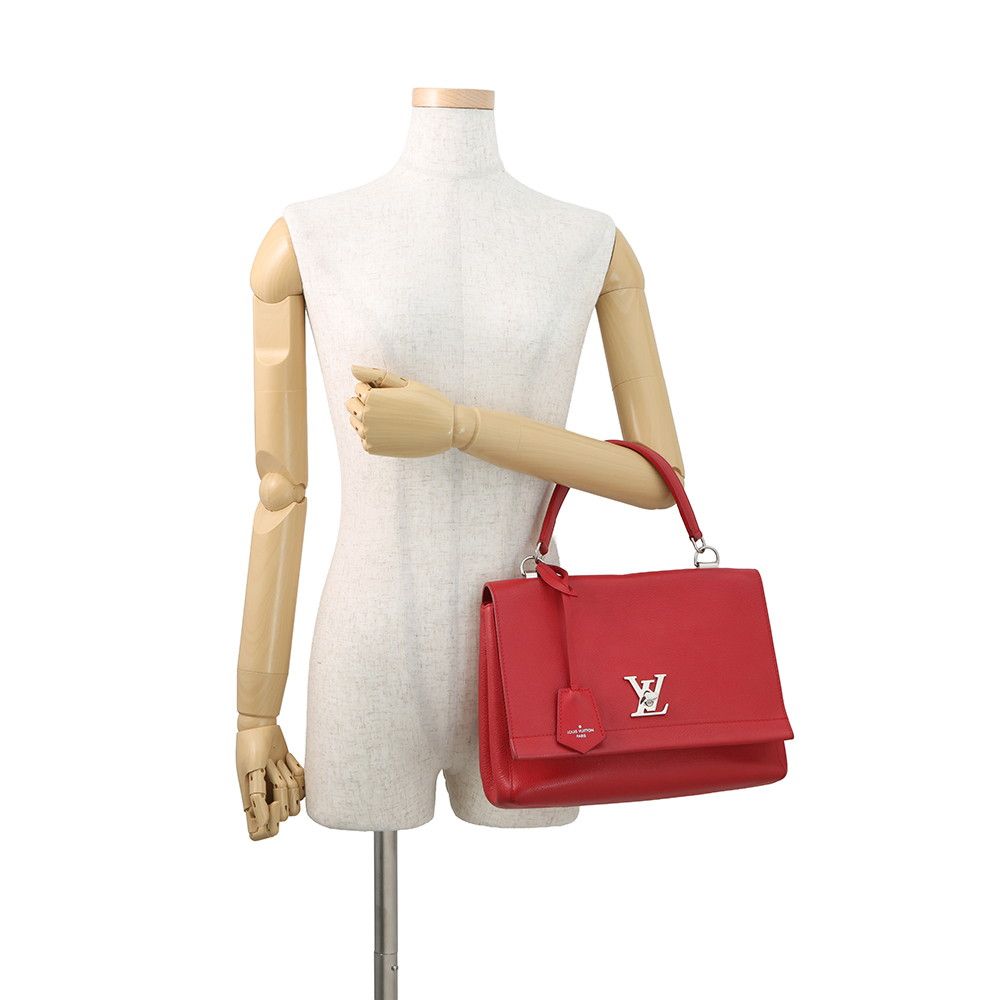 Louis Vuitton Handbag Calf Leather Rock Cartable Bag Ruby — view 4