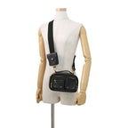 Louis Vuitton Shoulder Bag Monogram Calf Leather Utility Noir Black — view 5