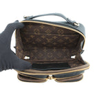 Louis Vuitton Shoulder Bag Monogram Calf Leather Utility Noir Black — view 6