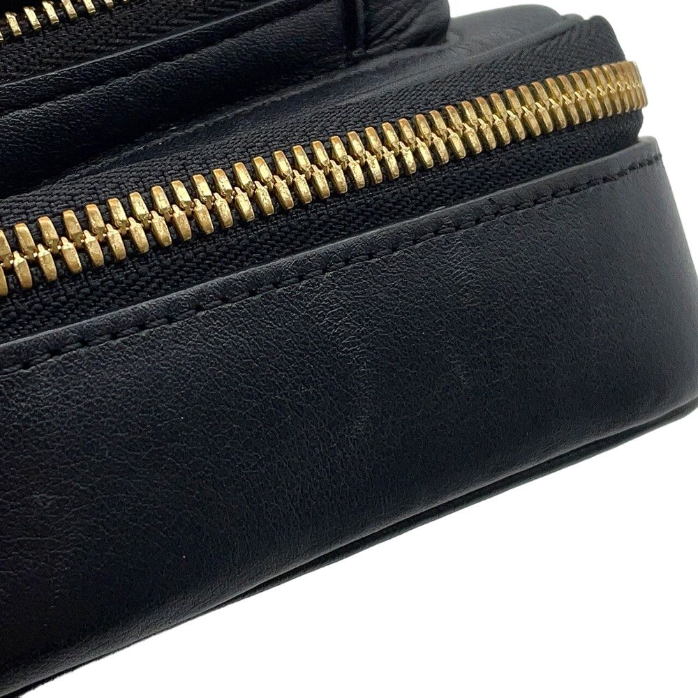 Louis Vuitton Shoulder Bag Monogram Calf Leather Utility Noir Black — view 7