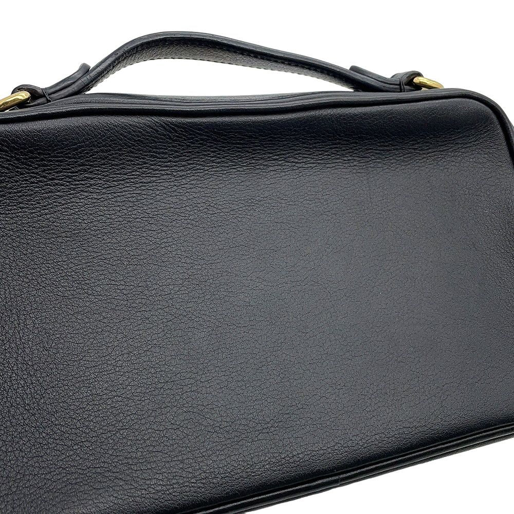 Louis Vuitton Shoulder Bag Monogram Calf Leather Utility Noir Black — view 9