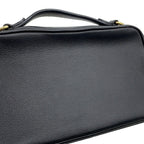 Louis Vuitton Shoulder Bag Monogram Calf Leather Utility Noir Black — view 9