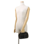 Louis Vuitton Shoulder Bag Monogram Calf Leather Utility Noir Black — view 4