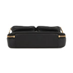 Louis Vuitton Shoulder Bag Monogram Calf Leather Utility Noir Black — view 3