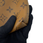 Louis Vuitton Tote Monogram Reverse Video Print Carry It Noir Black Brown — view 7