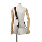 Louis Vuitton Shoulder Bag Monogram Taiga Gaston Wearable Wallet Optical White — view 4