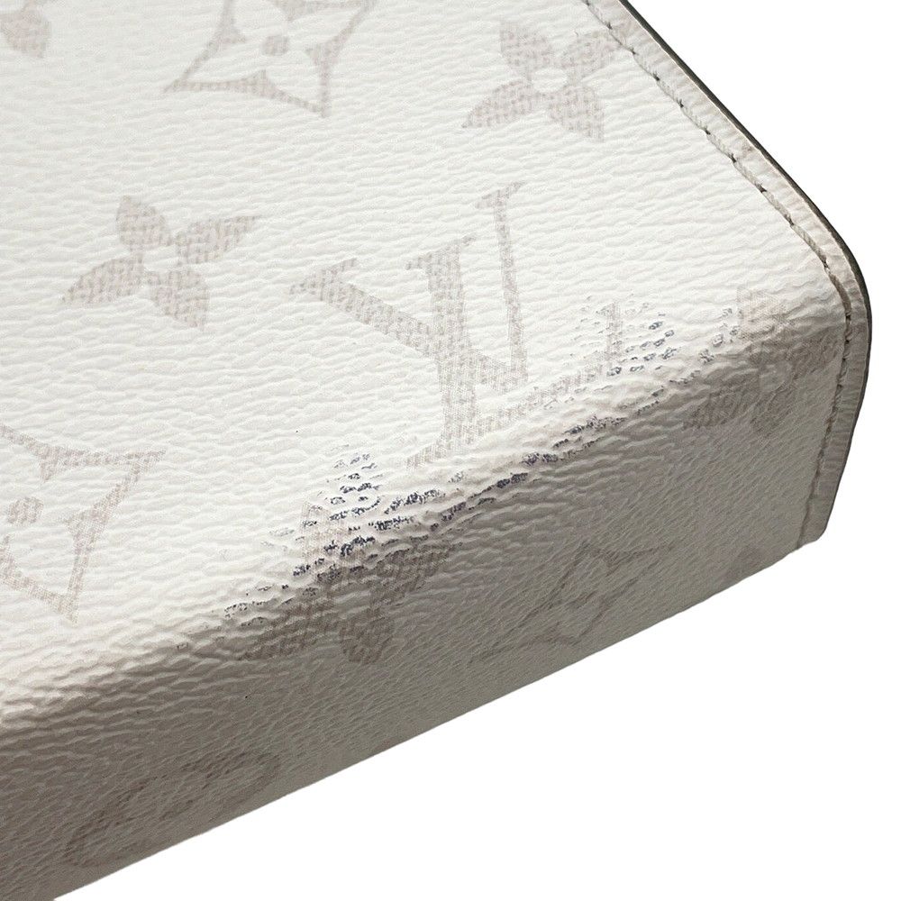 Louis Vuitton Shoulder Bag Monogram Taiga Gaston Wearable Wallet Optical White — view 7