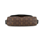 Louis Vuitton Shoulder Bag Monogram Macassar Magnetic Noir Black — view 3