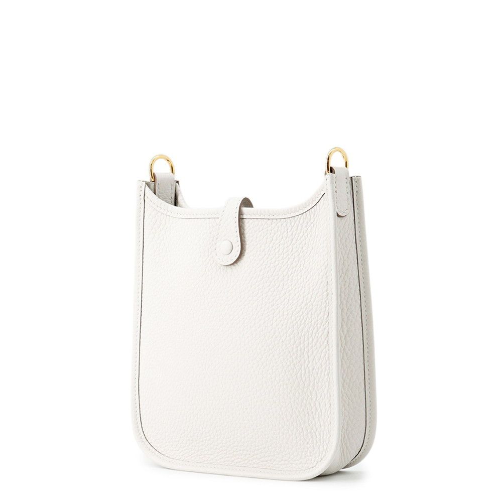 Hermes Evelyne TPM Amazon Gris Perle Gold Handbag — view 2