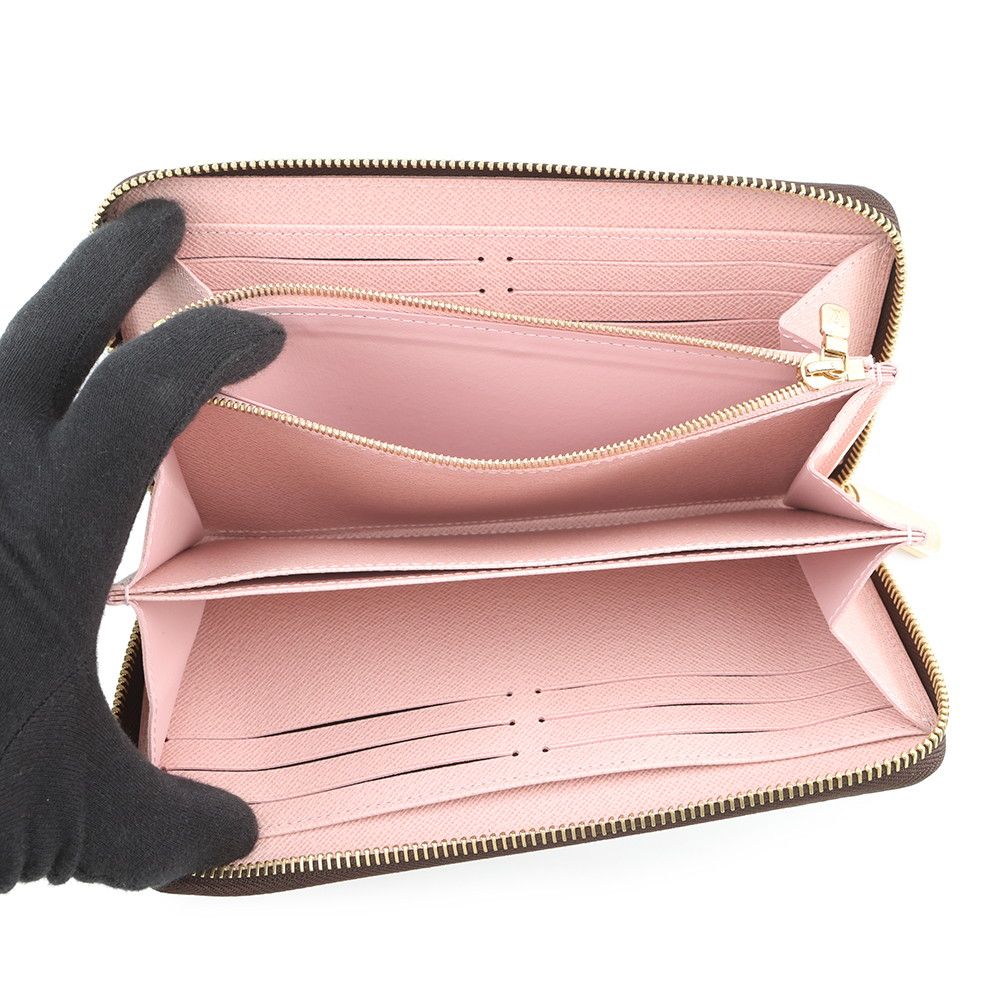 Louis Vuitton Wallet Monogram Zippy Rose Ballerine — view 4
