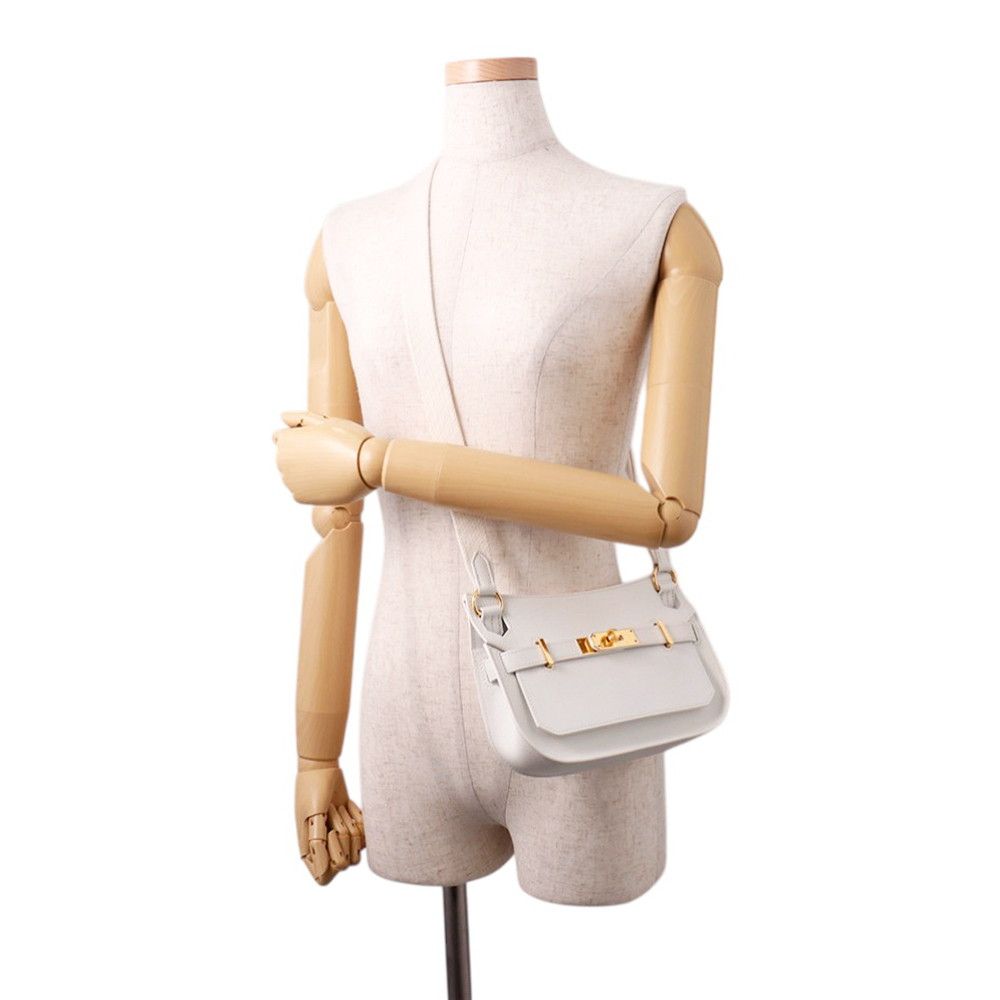 Hermes Jypsiere Mini New White Gold — view 4