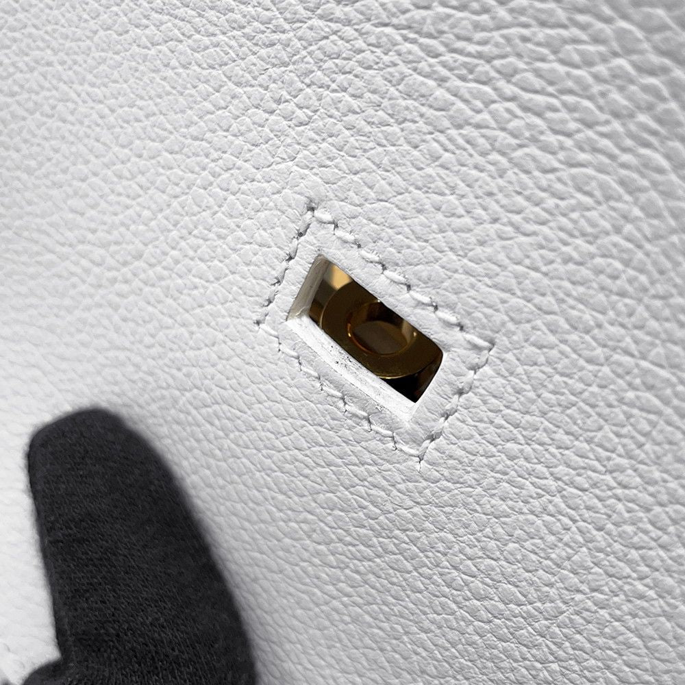 Hermes Jypsiere Mini New White Gold — view 8