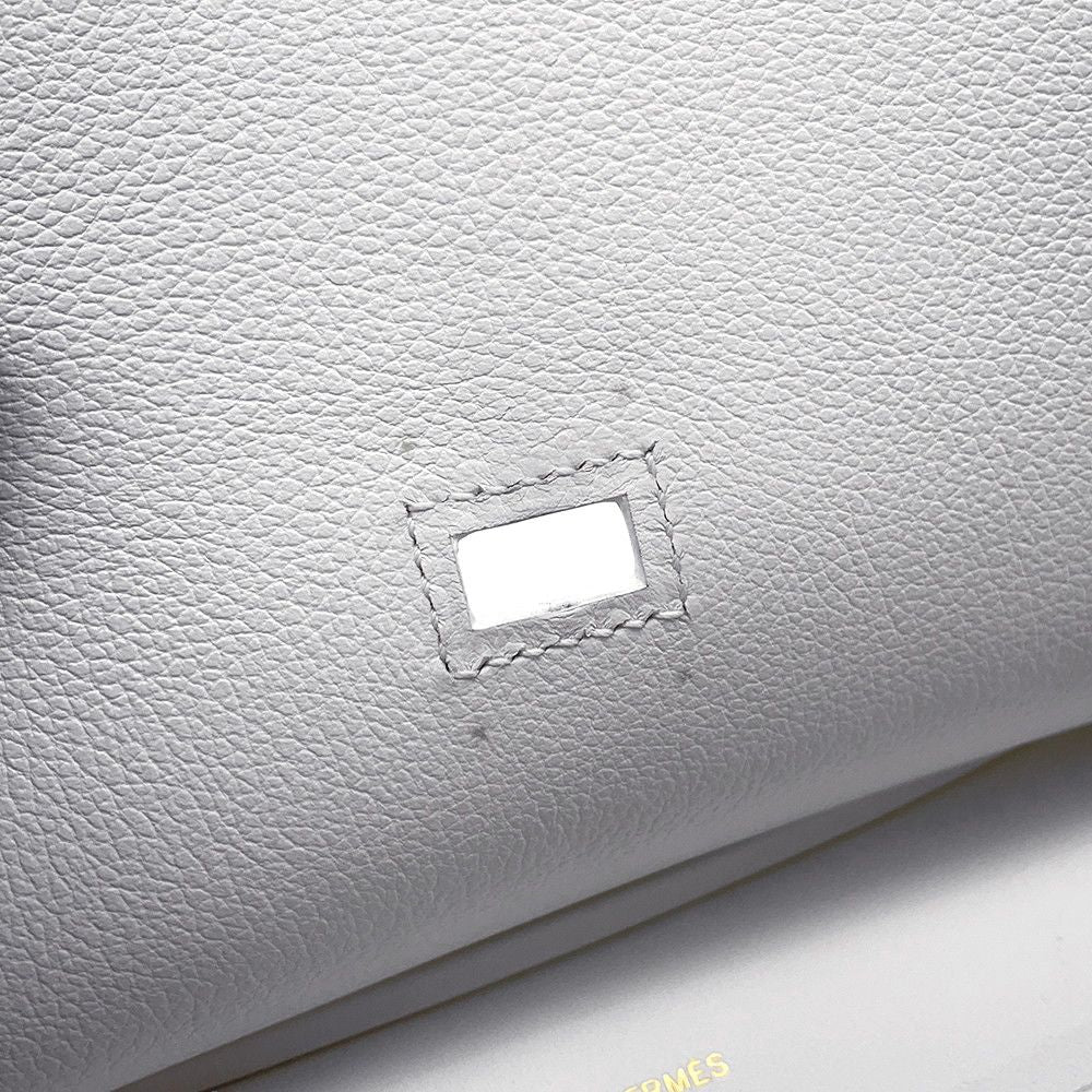 Hermes Jypsiere Mini New White Gold — view 9
