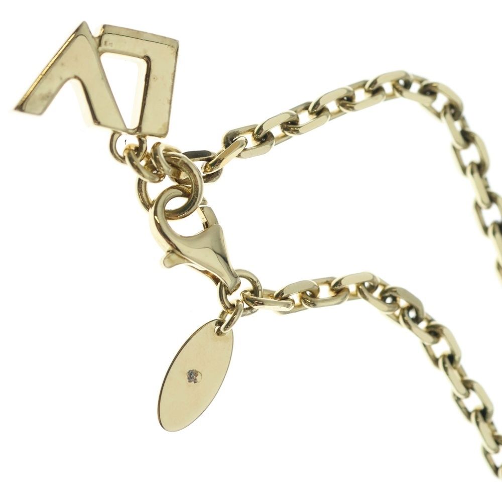 Louis Vuitton Shell Necklace Silver — view 4