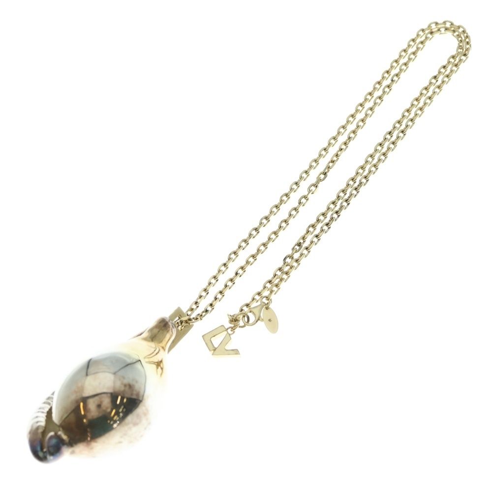 Louis Vuitton Shell Necklace Silver — view 2