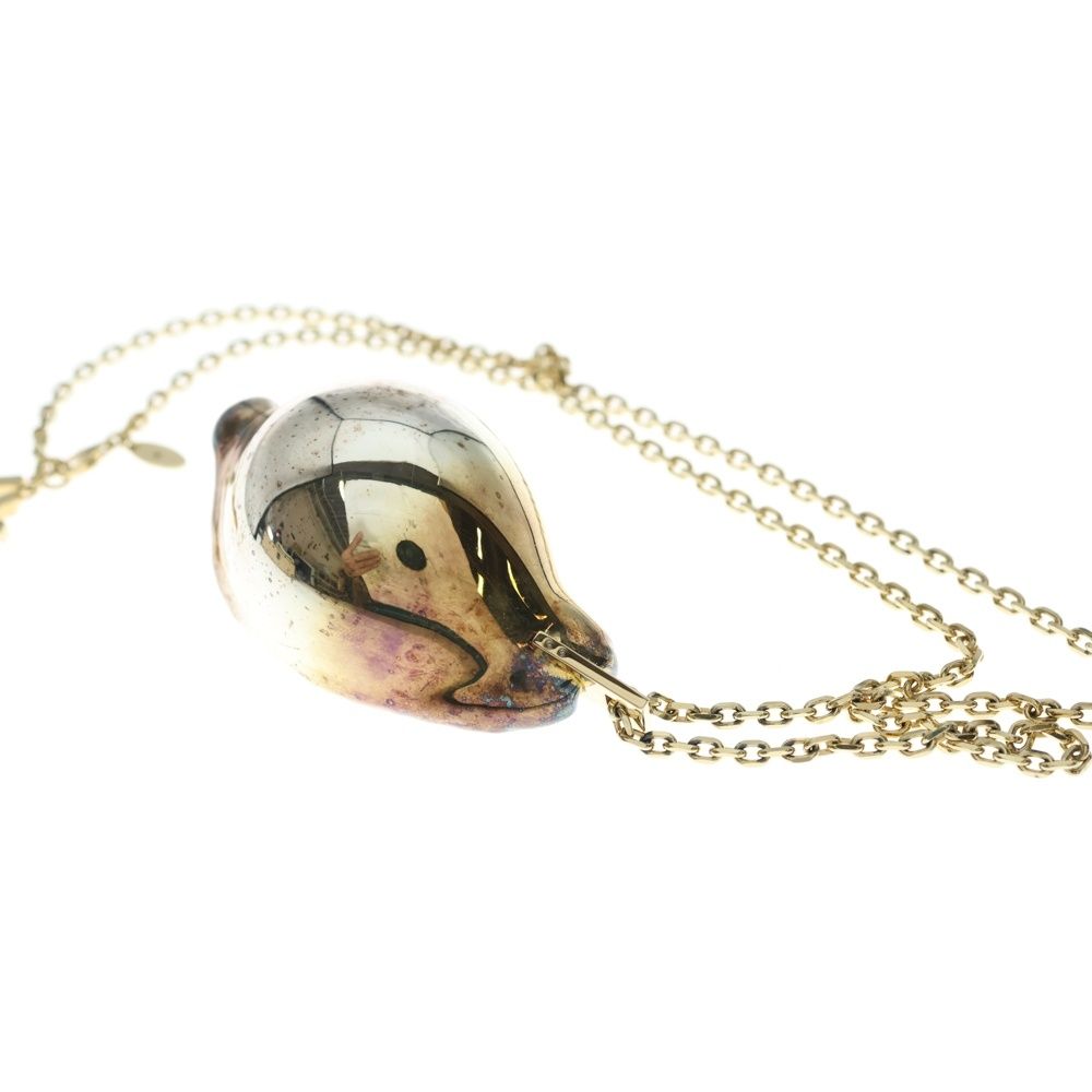 Louis Vuitton Shell Necklace Silver — view 5