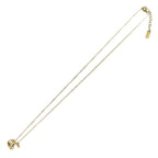 Saint Laurent Paris Cassandra Necklace Gold Plated — view 2