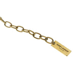 Saint Laurent Paris Cassandra Necklace Gold Plated — view 6