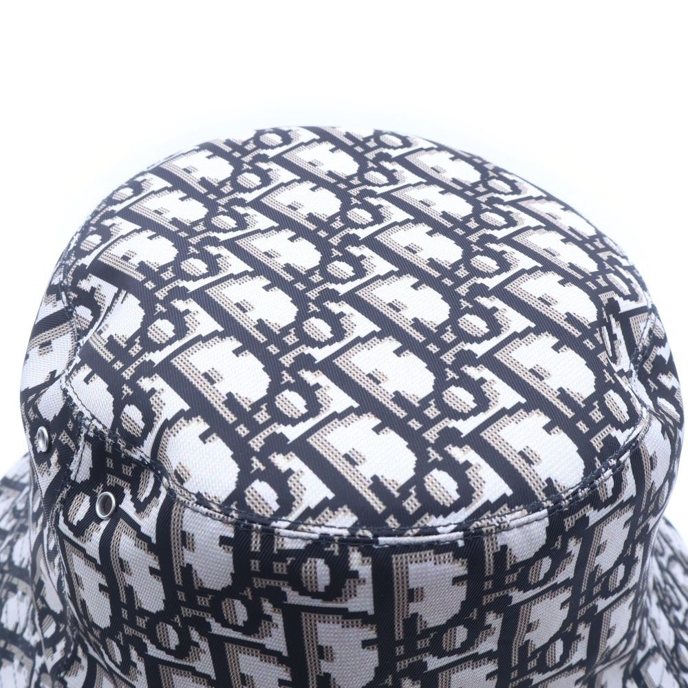 Dior Teddy-d Reversible Bob Hat Bucket Black — view 6