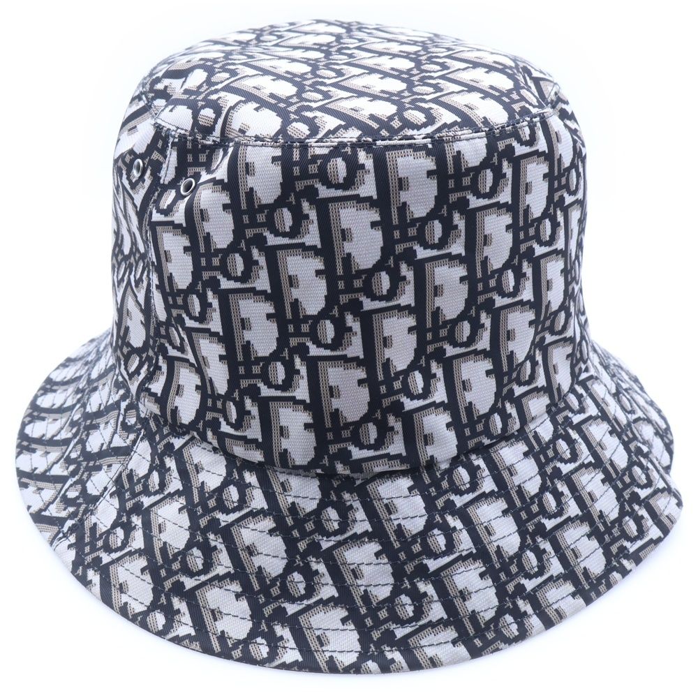 Dior Teddy-d Reversible Bob Hat Bucket Black — view 2
