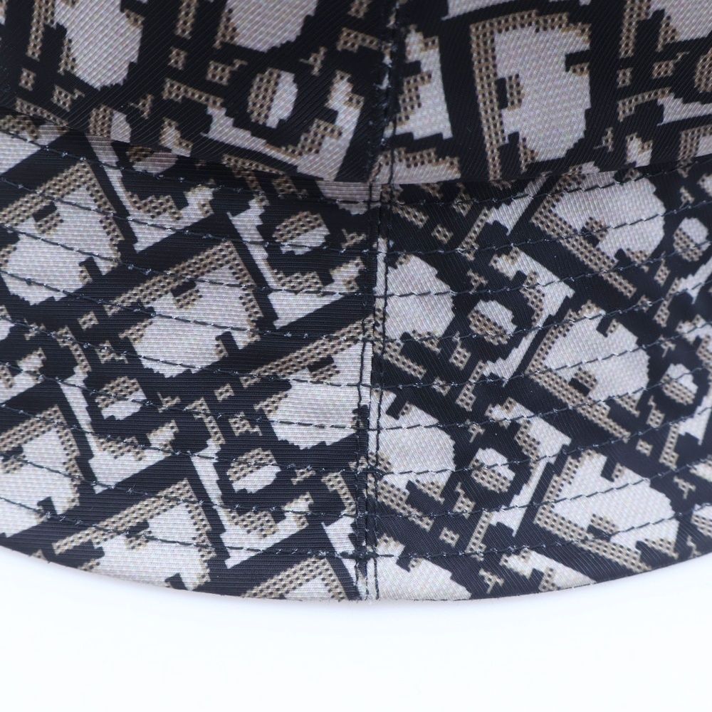 Dior Teddy-d Reversible Bob Hat Bucket Black — view 8