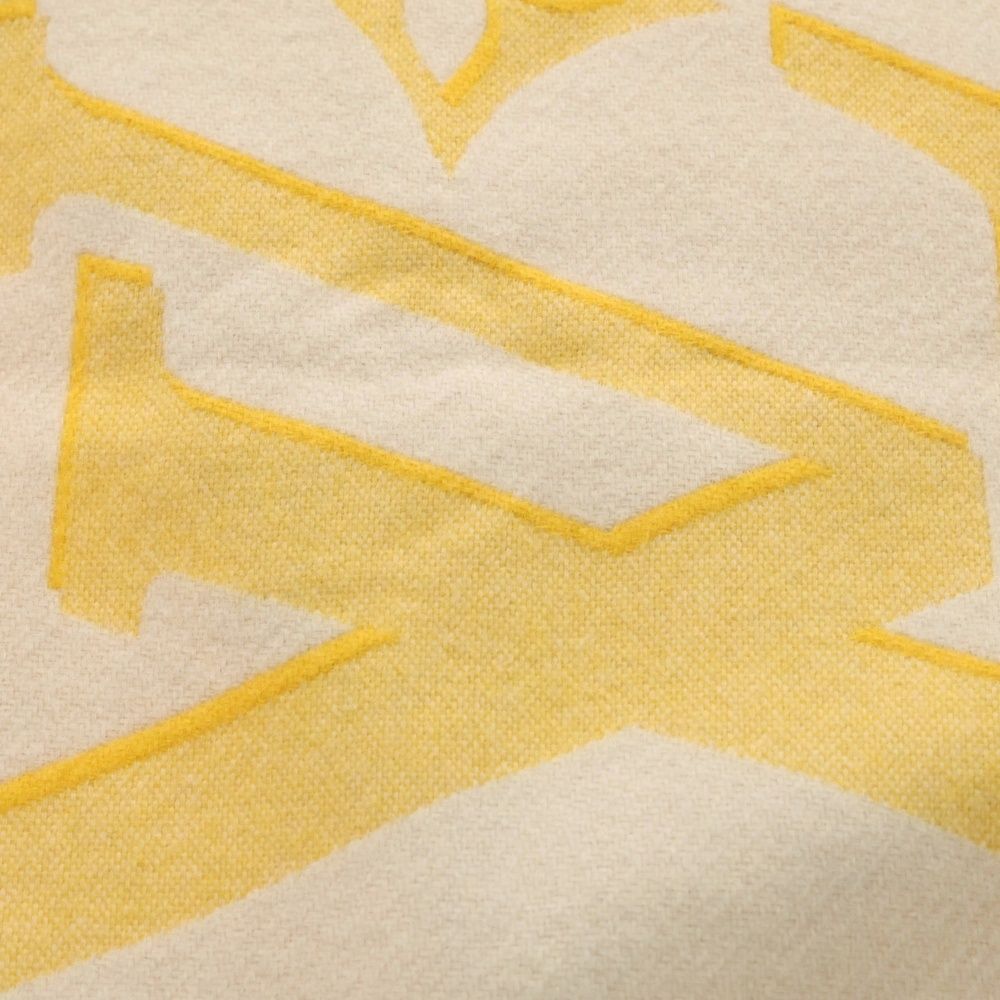 Louis Vuitton LV Birds Scarf White Yellow — view 2